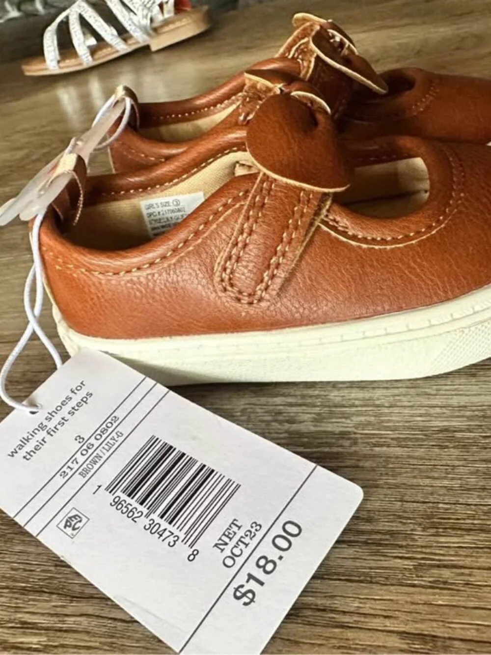 Mary Jane Walking Shoes Size